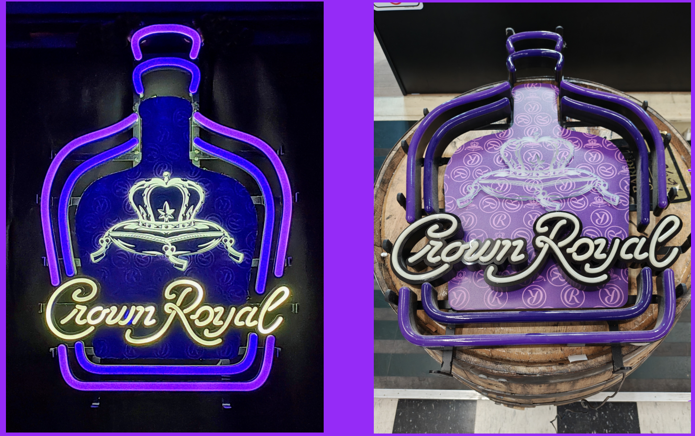 Crown Royal LED Sign Prize