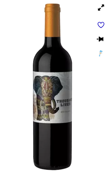 Thousand Lives Red Blend (750 ml)